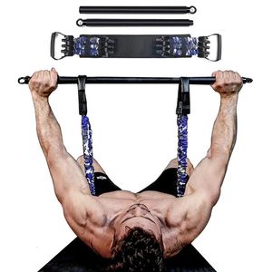 Resistance Bands Push Up Set Pull Rope Bench Press Band med Bar Chest Builder Arm Muscle Training Fitness Equipment Home 231016