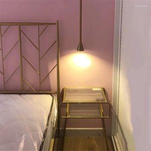 Pendant Lamps Nordic Minimalist Bedside Lamp Modern Light LED Iron Art Horn Living Room Lights Hanging Home Decor Lighting Fixtures