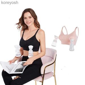 Maternidade Intimates Sutiã de Maternidade Sutiã de Algodão Para Enfermagem Push Up Mãos Livres Bomba de Mama Maternidade Sutiã de Amamentação Mulheres Roupa Interior ClothingL231017