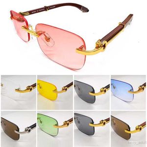 Sunglasses for Woman designer optical frame Wooden Classic high quality Mixed Color Sun glasses for mens fashionable retro luxury Fashion Wood engraving eyegl