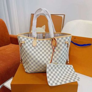 2023 sacos de noite designer saco de compras de luxo 2pcs conjunto bolsa feminina com carteira de couro moda pousio novas bolsas de luxo femininas