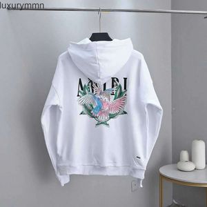 Толстовка с капюшоном Sweat Winter Bird of Paradise Amirs Parakeet Palm Tree Мужская и женская дышащая древняя махровая модная куртка B3CP