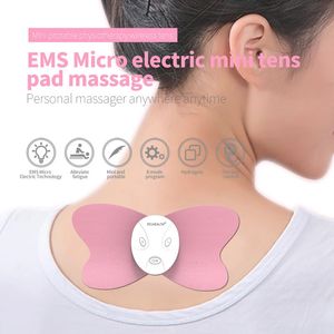 Andra massageartiklar menstruationsmärtlindring TENS UNIT MINI Stimulater Neck Massage Wireless TENS EMS Unit Full Body Massage 231017