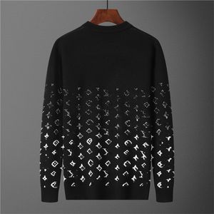 2024 Дизайнерские роскошные мужские свитера Джемперы Свободные вязаные пуловеры с длинным рукавом и круглым вырезом для мужчин Женские осенне-зимние джемперы Пуловеры Топы