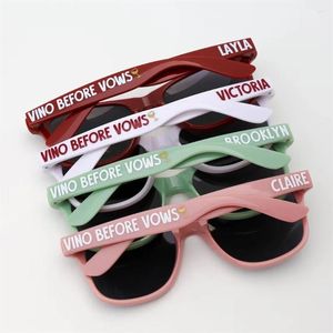 Party Supplies Custom Sunglasses Bridesmaid Gifts Personalized Bachelorette Wedding Favors Destination