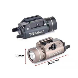 Torcia tattica Stream Light Ultra leggera TLR-1 Torcia sospesa inferiore leggera Torcia Lanterna Torcia stroboscopica Airsoft 1000 lumen LED Luce bianca TR1