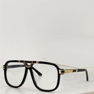 New fashion optical glasses 8044 acetate square frame avant-garde shape Germany design style transparent glasses clear lenses eyewear top quality