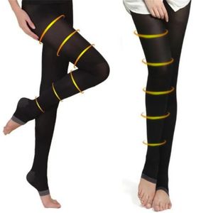 Gamba Shaper Calze sexy Compressione Brucia grassi Super sottile Dormire durante la notte Calze dimagranti Ladies Beauty Leg Slim Legging Patch 231018