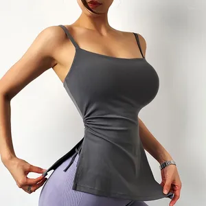 Yoga outfit Cloud Dide Women Home Sports Bh Fitness Tank Top Running Underwear For Ladies träning Vest Plus Size Gym Shirt Sportwear