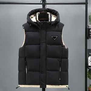 Gilet da uomo Gilet di design Giacche invernali Moda Uomo Giacca da tasca da donna Felpa Alta qualità Senza maniche Cerniera Materiale Cappotto di tendenza della moda