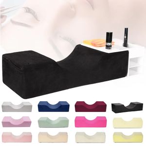 False Eyelashes Lash Pillow Neck Support Eyelash Soft Pillow Grafting Eyelashes Memory Foam Eyelash Extension Pillow With Pocket Makeup Salon 231018