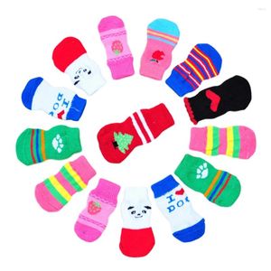 Dog Apparel Non-slip Knitted Pet Socks Teddy Wool Cat Shoes Supplies Products