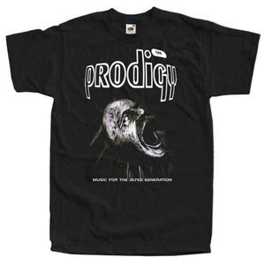 Männer T-Shirts Die Prodigy Musik Für Jilted Generation Schwarz T Shirt Größen S-3Xl Baumwolle Herren Tops Cool O Neck T-Shirt Top Tee221v