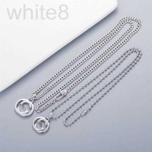 Pendant Necklaces designer Multiple Trendy brand selling letter G Chain is versatile for men and women The same necklace does not fade 219w 6BGL