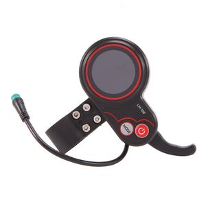 Bike Hubs Cranksets LCDLH100 24V36V48V60V Electric Display Thumb Throttle Speedometer Control Panel For Scooter gbhrdt 231017