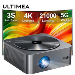 ULTIMEA Full HD 1080P Projektor 5G WiFi LED 4K Video Film Smart PK DLP Heimkino Kino Bluetooth 231018