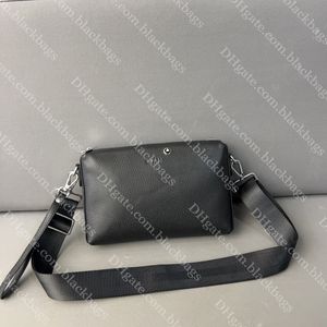 2024 Designer Bag Men Cowhide Leather Cross Body Bag Fashion Man Large Shoulder Bags Business Mens Wallet Phone Purse