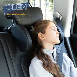 Seat Cushions Car Neck Headrest Pillow Adjustable Car Seat Pillow Sleep Side Head Support on Cervical Spine for Adults Child with Hook Q231018