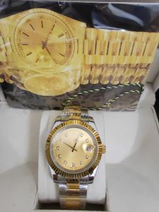 Con scatola originale Orologio di lusso di alta qualità 41mm President Datejust 116334 Vetro zaffiro Asia 904L Movimento meccanico automatico Orologi da donna da uomo 69