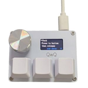 Capas de teclado SayoDevice O3C Rapid Trigger Hall Switches Magnéticos Vermelhos com Knob Screen Copy Paste S Cut 231018