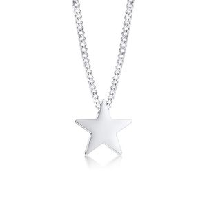 Pendant Necklaces 2021 Titanium Steel Multi-layer Two-piece Rectangular Bar Five-pointed Star Simple Necklace Suitable For Women A305V