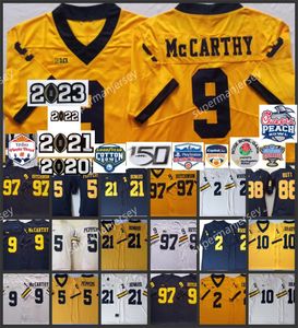 NCAA Michigan Football Jersey Blake Corum J.J. McCarthy Aidan Hutchinson Darrius Clemons Donovan Edwards Jake Moody Mike Sainristil Charles Woodson Desmond Howard