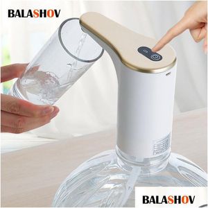 Pompe per l'acqua Pompe per l'acqua Bottiglia elettrica Matic Ricarica USB Canna Interruttore a doppia modalità Dispenser per la casa 230427 Giardino domestico P Dhgarden Dhanj