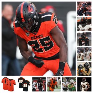 Oregon State Beavers Camisa de Futebol 6 Damien Martinez 1 Deshaun Fenwick 9 Isaiah Newell 62 Jacob Schuster 97 Quincy Wright 7 Alton Julian 57 Dylan Lopez