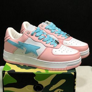 Designer Low Men Casual Shoes Star SK8 Stas Color Camo Staesi Combo Bathing Pink Patent Trainers Leather APES Green Black White Women Sneakers q5