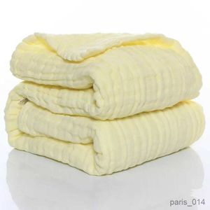 Blankets 110CM Newborn Cotton Bath Towel Muslin Swaddles Blanket for Boy Girl Infant Burp Cloth Cover Baby Blankets Cloth