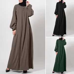 Etniska kläder 5xl muslim set Abaya Abayas för kvinnor Dubai 2023 Dress Robe Woman