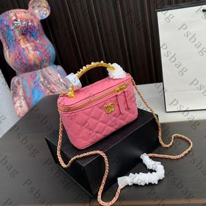 Rosa sugao mulheres saco cosmético ombro crossbody tote sacos de luxo de alta qualidade grande capacidade bolsa moda maquiagem saco de compras bolsas 10 cores wxz-231014-125