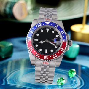 Orologio Automatyczne zegarek męskie zegarki Aaaaa Mężczyźni 2813 Ruch mechaniczny 904L Stal nierdzewna 40 mm ceramiczna ramka wodoodporna z pudełkiem