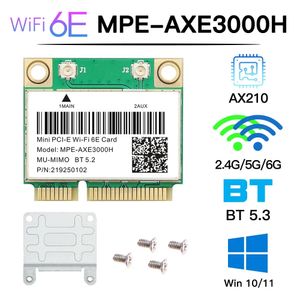 WiFi Finder 6E AX210HMW Mini PCIE Scheda Wifi Bluetooth 53 Per Intel AX210 Rete 6 AX200 80211AX Adattatore Wireless 231018