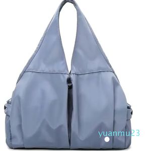 Women Girl Fitness Gym Bag Nylon One Shoulder Outdoor Yoga Storage Bag Large Capacity Dry and Wet Separation