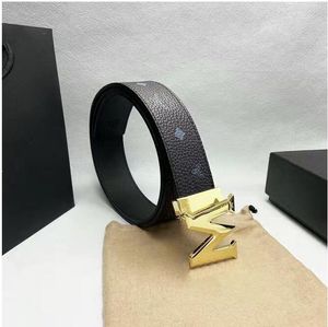 New width 3.3 smooth buckle belt Fashion all wear casual belt denim belt