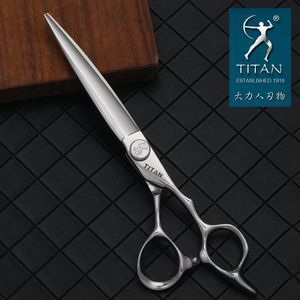 Forbici Cesoie Titan Forbici da parrucchiere da 7,0 pollici per tagli di capelli Forbici da parrucchiere professionali Strumento da barbiere 231018