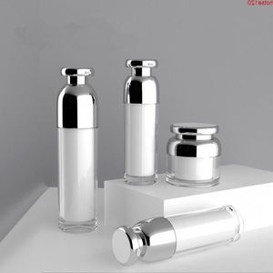 30g 50g akryl kosmetisk krämpaket tomt 100 ml luftlös elegant lotion pump vakuum shea smör emulsion flaskor 20 pcsgoods tvrwi