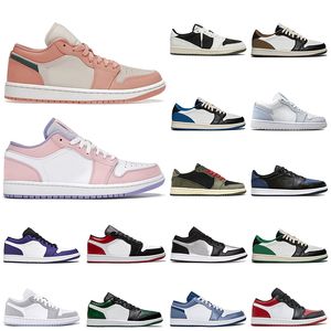 Mit Box Jumpman Basketballschuhe TN Trainer Turnschuhe Frauen Männer Turnschuhe Frauen Electro Orange Obsidian UNC Hyper Royal University Blue Trainer Outdoor