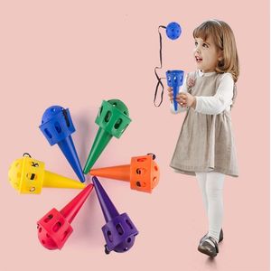 Inne zabawki Przedszkole Sensoryczne sprzęt do treningu Ręce Łapanie Ball Ball Kids 'Outdoor Interactive Baby Fitness 231017