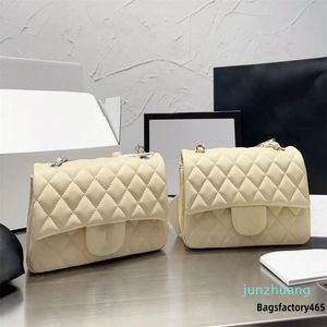 Women Lambskin Mini Pearl Crush Flap Bags Rectangular/Square 17cm/20cm äkta läder kosmetisk handväska utomhusmode