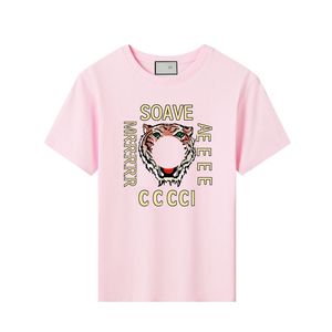 Diseñador Camisetas para niños 100% algodón Niño Niña Camiseta de lujo Marca Patrón de dibujos animados Camiseta para niños Moda Ropa de bebé esskids CXD10186