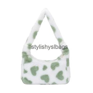 Shoulder Bags Bags Women's Fasion Plus Mini Bag Soft Plus Pillow One Soulder Underarm Bag Quality Love Print Contrast andbagstylishyslbags
