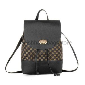 Ryggsäck stil axelväskor reser ryggsäck för kvinnor mini söt handväska och loulder väska pu ladestylishhandbagsstore