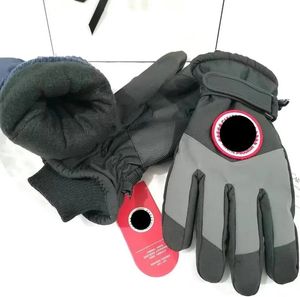 Warme Vollfinger-Touchscreen-Handschuhe für den Außenbereich für Herren und Damen, Winter, winddicht, wasserdicht, rutschfest, verdickt, kältebeständig, luxuriöser Fahrhandschuh