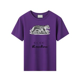 barn t-shirts färgglada tshirts sommar andningsbara skjortor g bokstav unikt tshirt tryck tecknad pojke tjej passar chd2310185 essskids