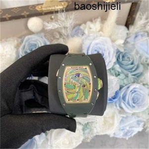 Designer-RicharsMilers-Uhr, mechanisches Uhrwerk, Tourbillon, Schweizer Uhr, ZF-Werksuhr, hochwertige Schweizer Uhrwerksuhr, Keramikzifferblatt mit Diamon1ORD