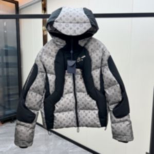 France męska litera kurtka Monclair Knitted Women Parkas Panel panelu swobodne płaszcze kurtki bombowce projektanci menu odzieży 55 = 44 == 52