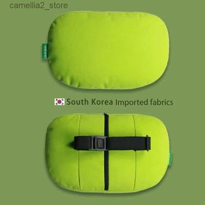 Seat Cushions Flip Fur Car Neck Pillow Head Pillow Universal Fits Various Brands Accessories High-end Comfort Q231018