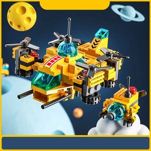 Transformation toys Robots 6 In 1 Mini Building Blocks Vehicle Shapes Bricks Assembled Block Puzzle Small Particles Intelligence Educational Toy Gift 231018